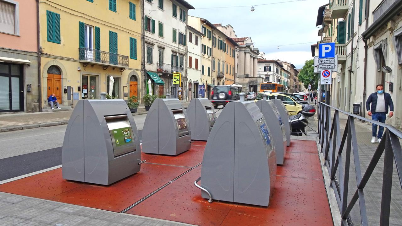 Cassonetti interrati, in partenza a Pistoia tre nuovi cantieri