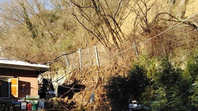 Frana minaccia le abitazioni tre famiglie evacuate a Vimaiola