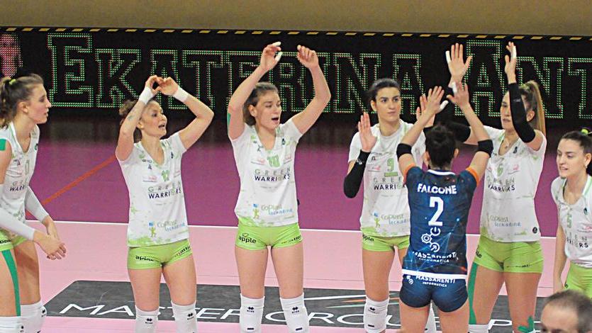 La Green Warriors ospita il Club Italia: servono i tre punti per la Pool Promozione