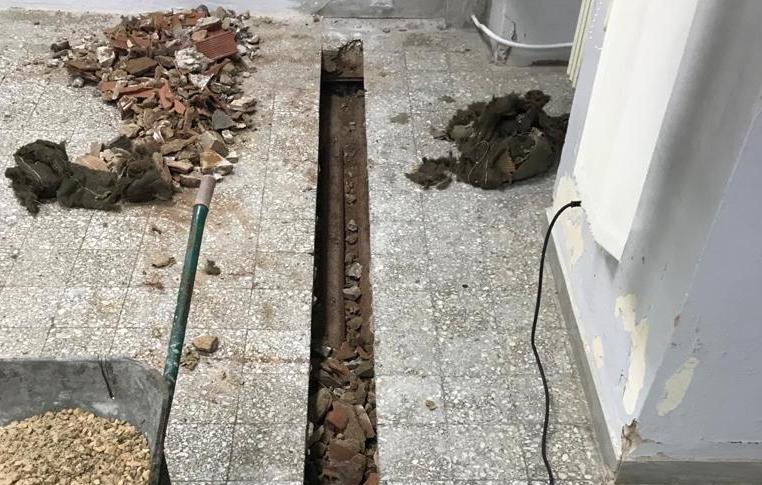 Riscaldamento riparato in via Tarragona 