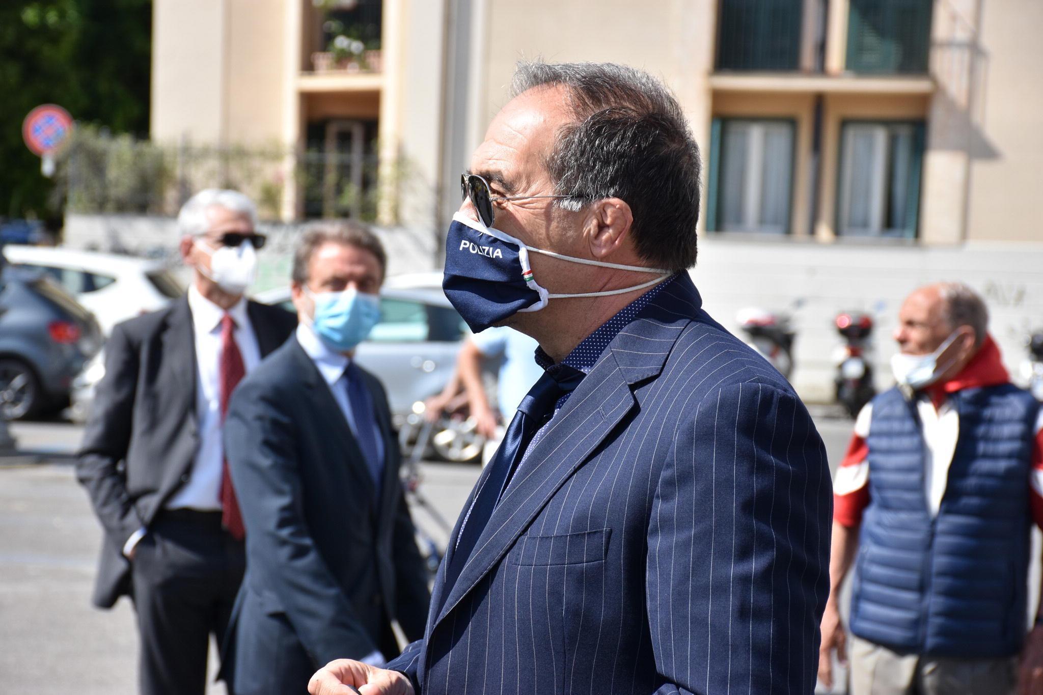 Il questore di Livorno Lorenzo Suraci (foto Silvestri )