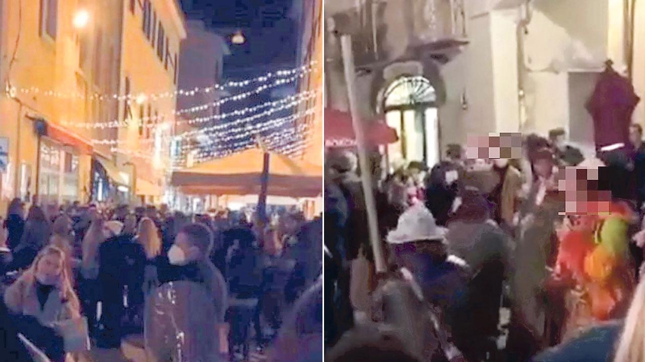 Balli senza mascherine, per la movida folle si teme il boom di contagi