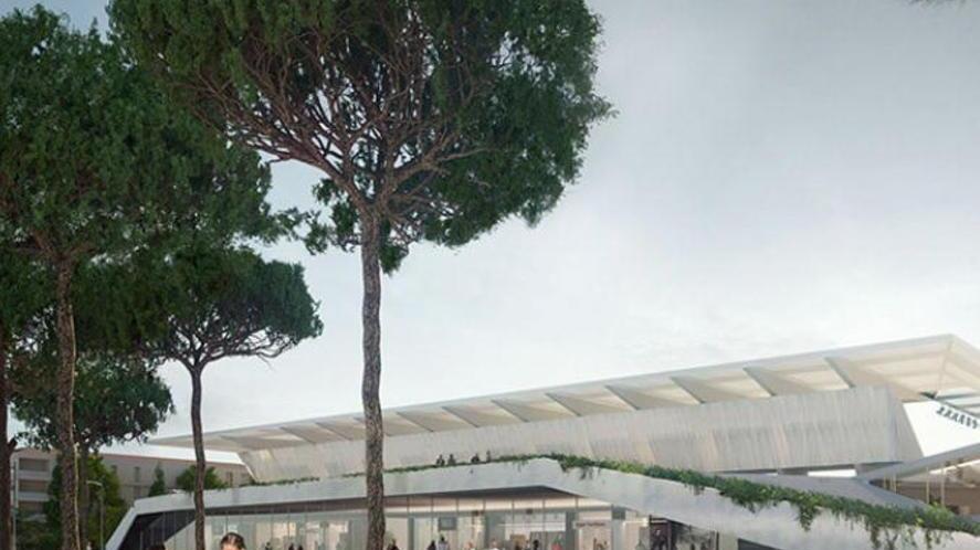 Uno dei rendering della nuova Arena