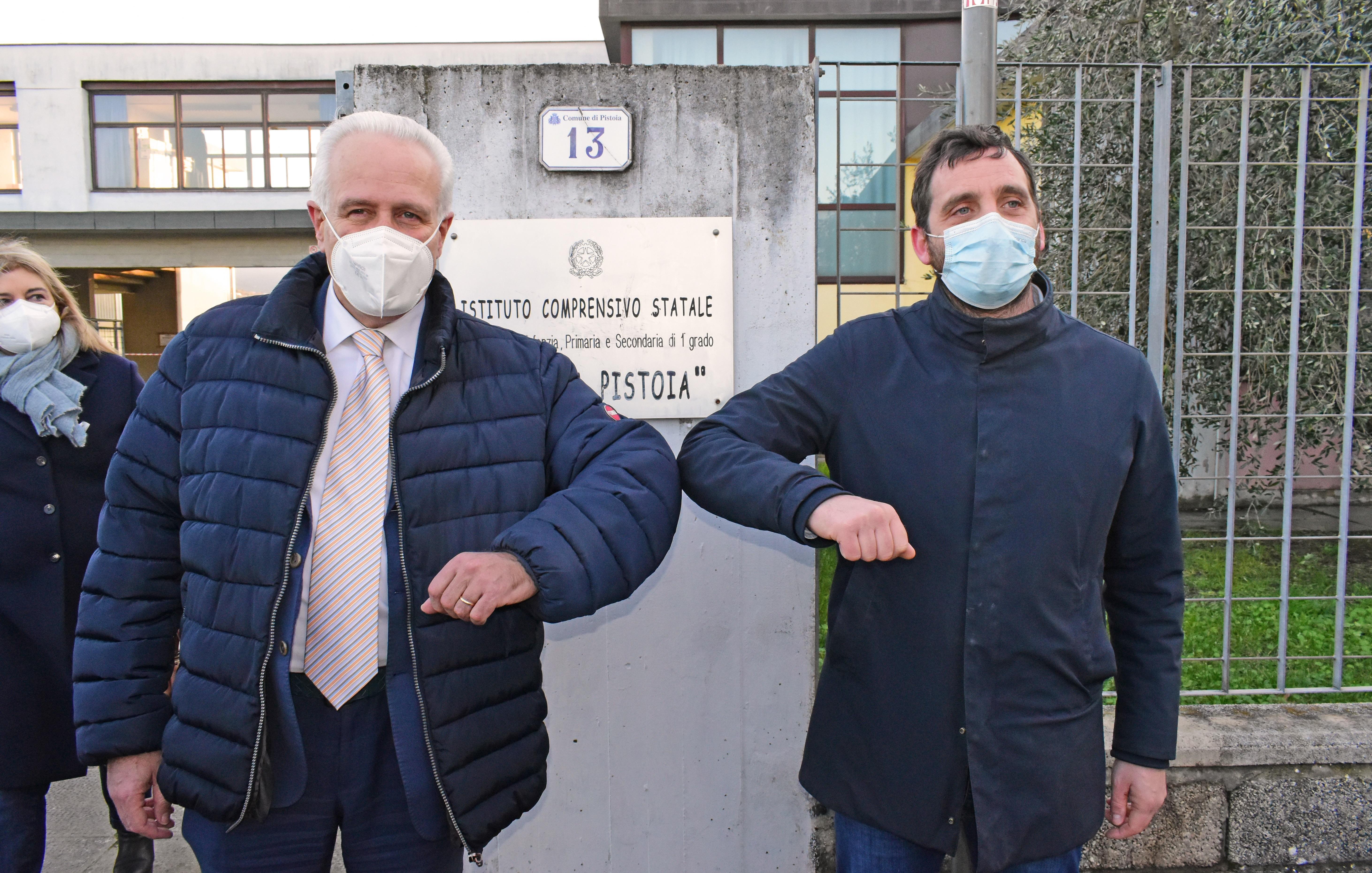 Giani a Pistoia: "Riaprire le scuole è un messaggio di livello nazionale, il nostro sistema sta funzionando"