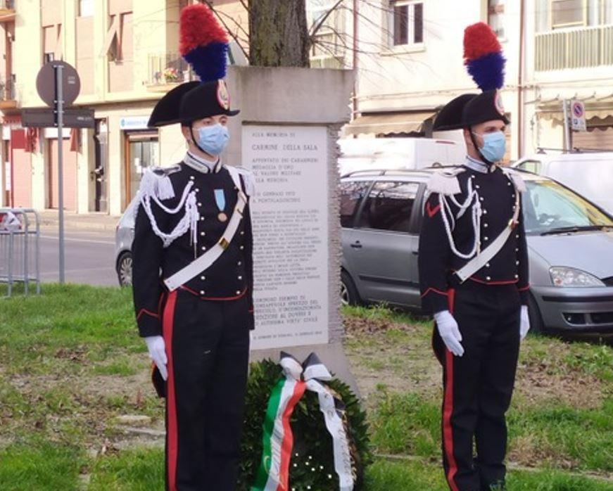 Pontelagoscuro, carabiniere ucciso durante una rapina: la commemorazione