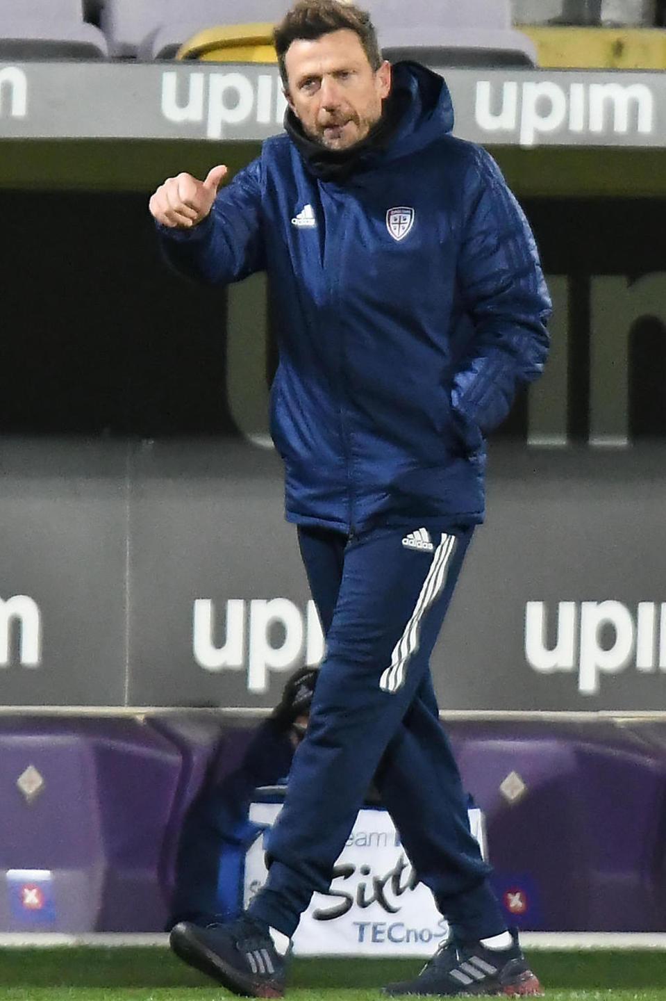 Di Francesco: «Sconfitta che fa male perchè immeritata. Sono amareggiato» 