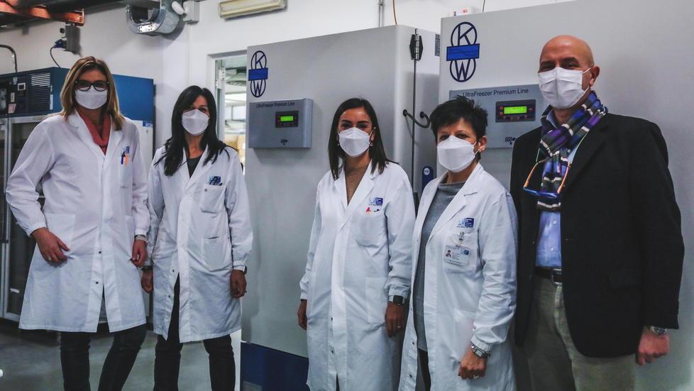 Sotto l’ospedale il bunker dei vaccini «Qui migliaia di dosi per mezza Toscana» 