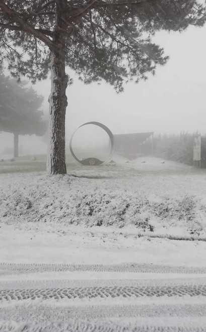 Montaione sotto la neve