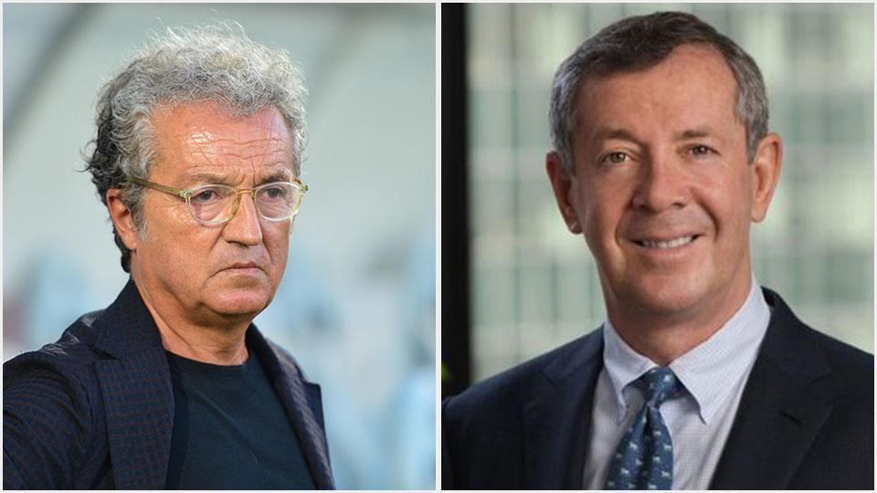 Giuseppe Corrado e e il magnate Alexander Knaster
