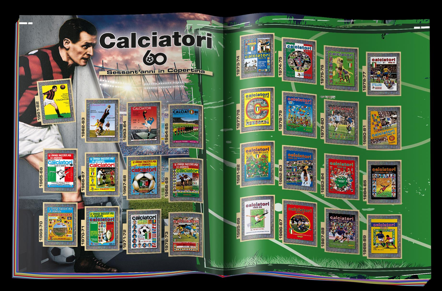 Panini Modena lancia il nuovo album di figurine Calciatori 2021