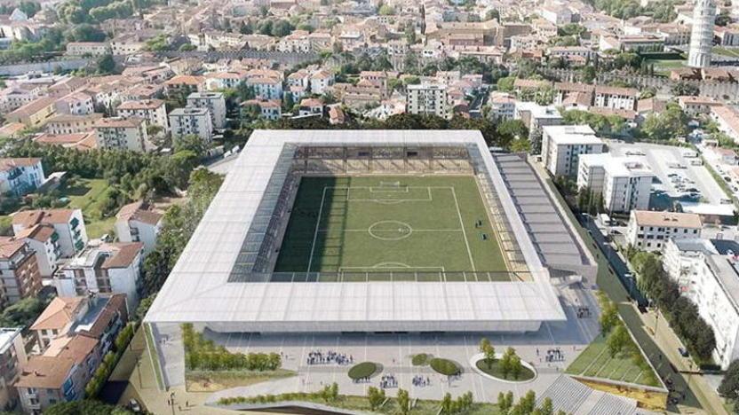 Il rendering della nuova Arena