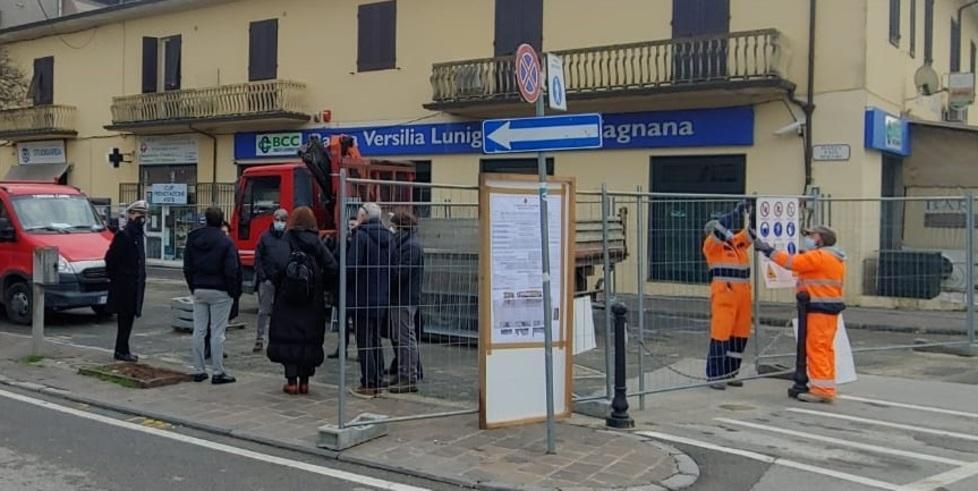Via ai lavori nel centro storico