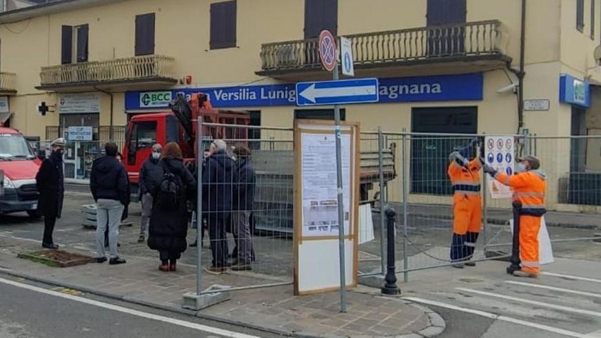 Via ai lavori nel centro storico