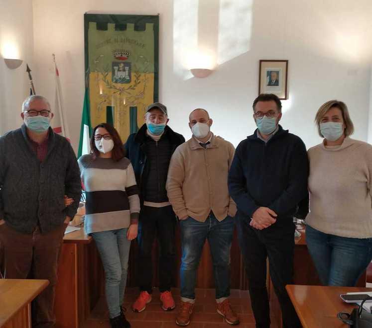 Erminio Sinni ricevuto dalla giunta comunale