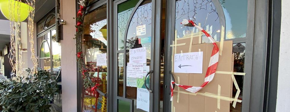 Il titolare rincuorato dall’affetto dei clienti 