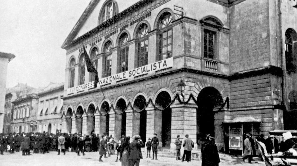 Il teatro Goldoni di Livorno dove dal 15 al 21 gennaio 1921 si svolse il congresso nazionale socialista