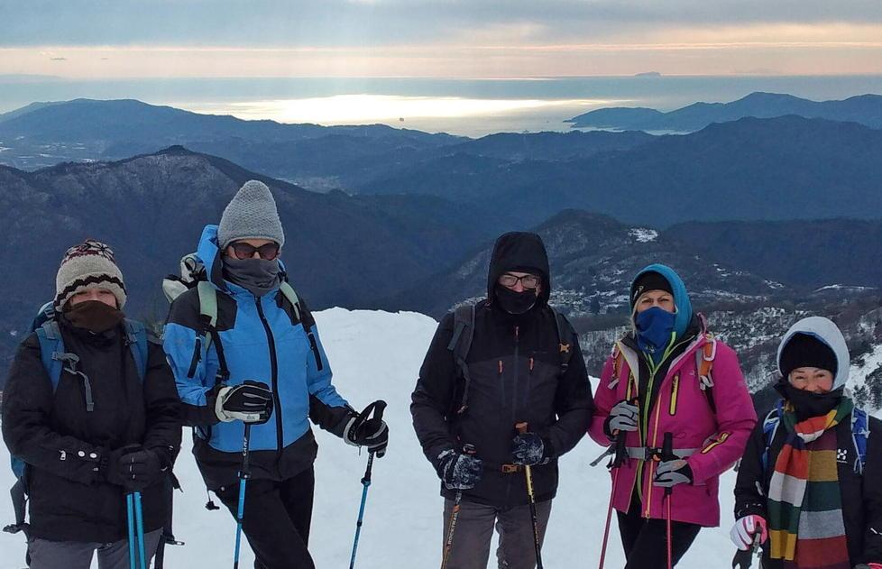 La nevicata non ferma gli “Alpinisti Lenti” 