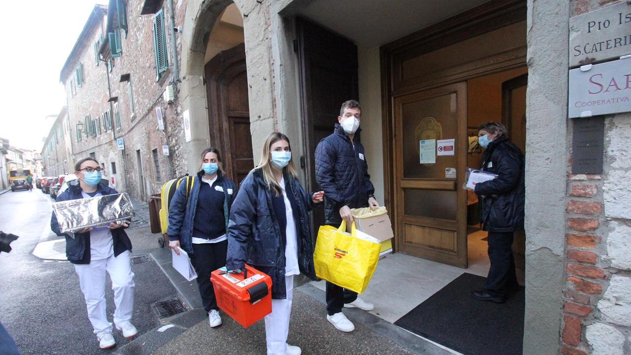 L’arrivo dei vaccini a fine anno nella rsa Santa Caterina de' Ricci