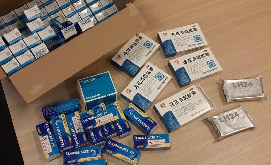 I farmaci sequestrati da Nas e polizia municipale