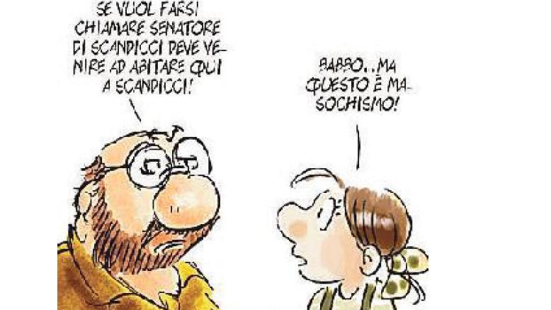 Il sindaco di Scandicci scrive al Tirreno: non associateci a Renzi, siamo la città del Bobo di Staino