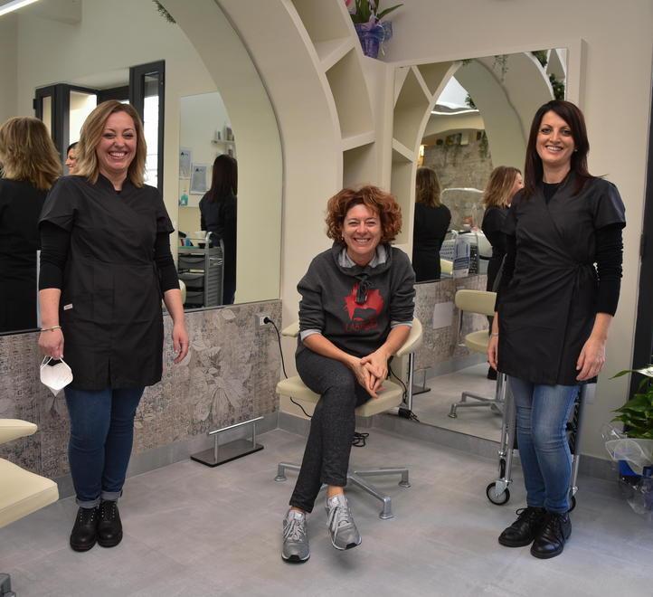 Il Covid non ferma l’apertura del salone di bellezza Labriola Green