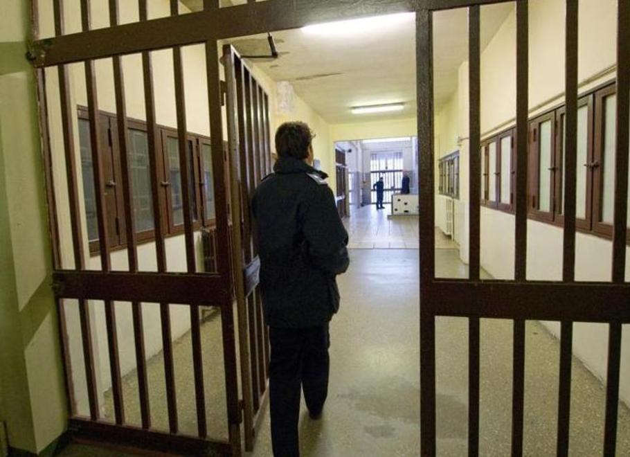 L'interno del carcere dell'Arginone di Ferrara (foto archivio)