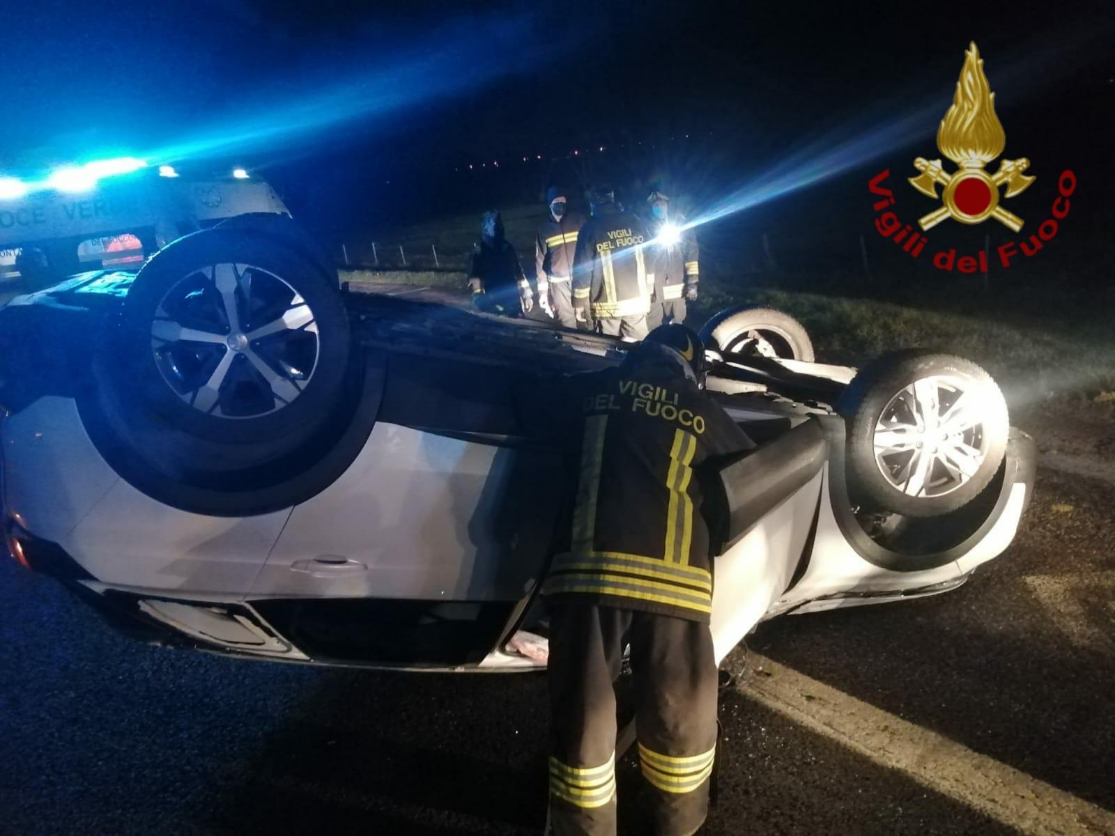 I soccorsi in autostrada