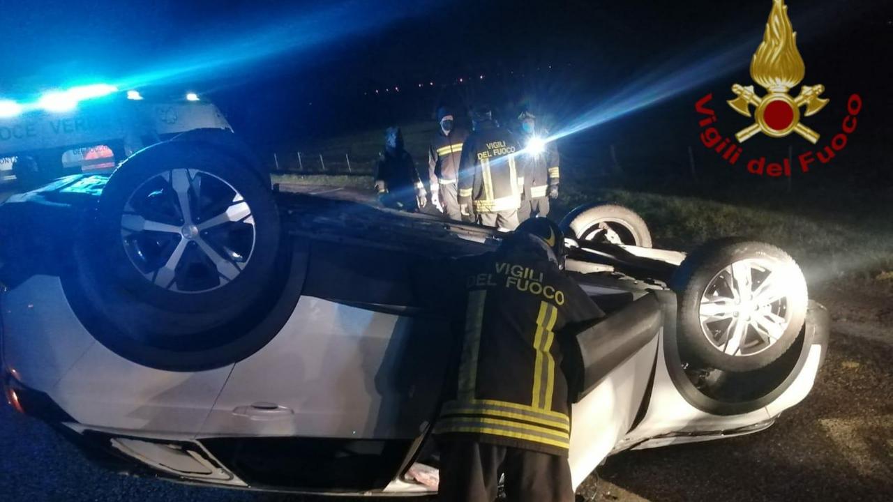 I soccorsi in autostrada