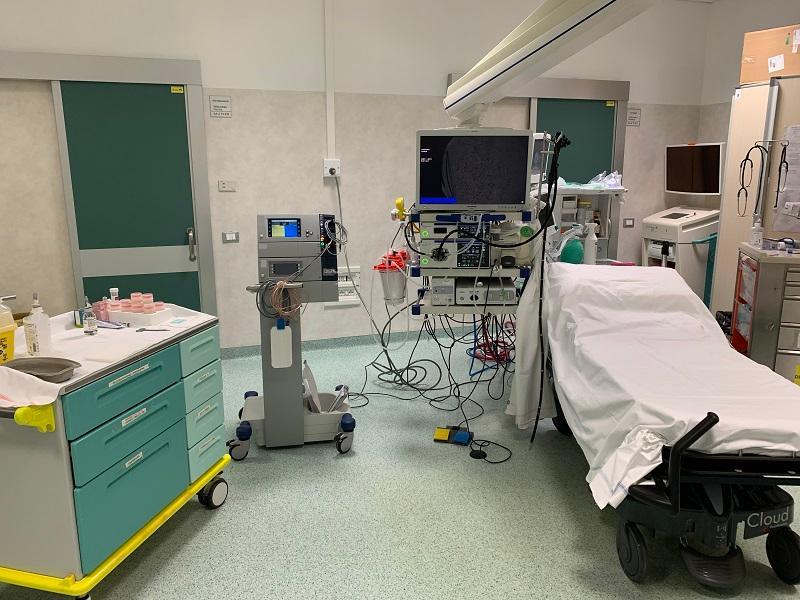 La sala endoscopica dell'ospedale San Giuseppe di Empoli