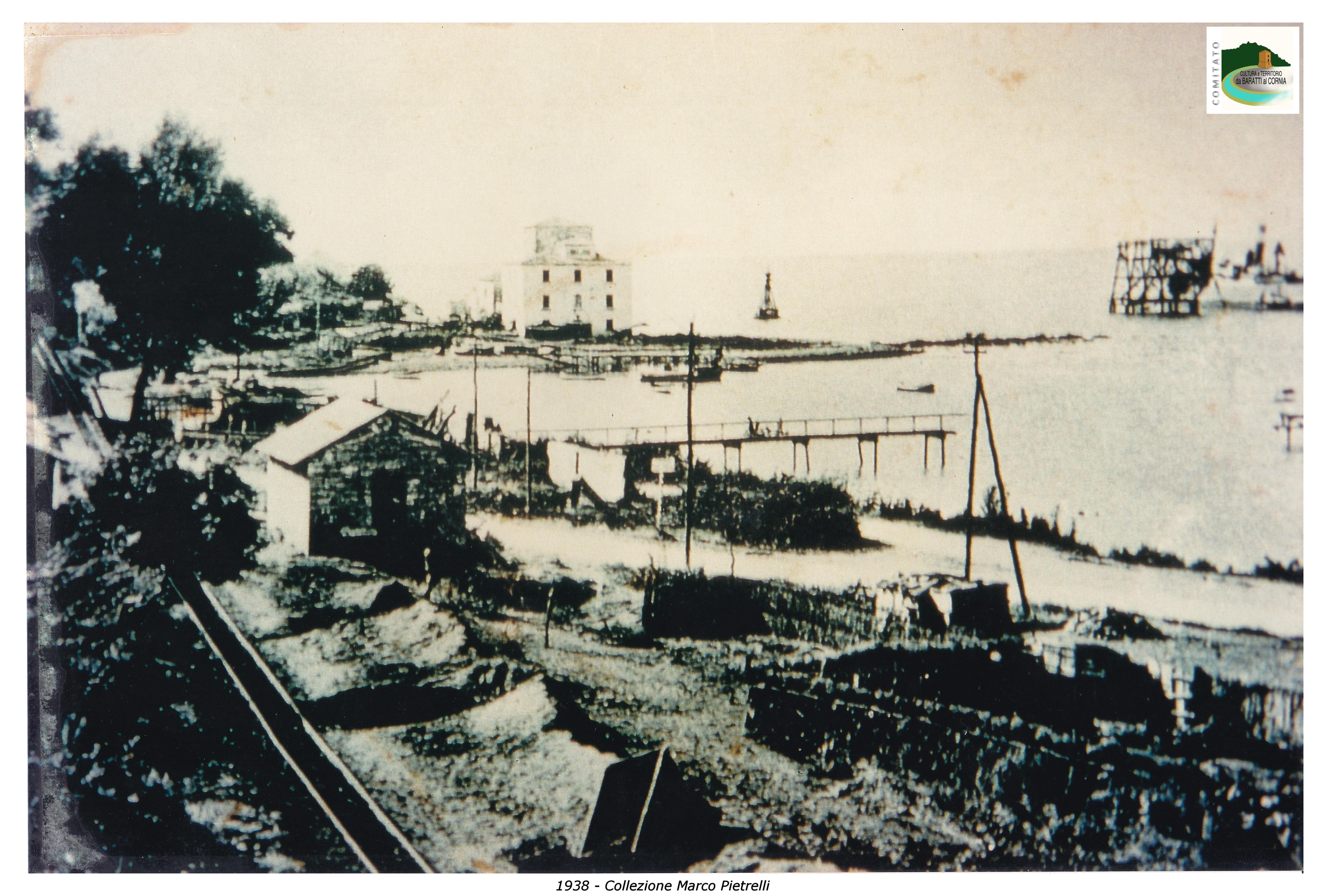 Una cartolina della Dogana anno 1938, dalla collezione di Marco Pietrelli