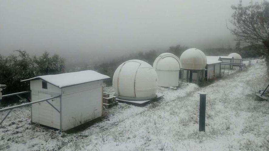 La nevicata all’Astronomical