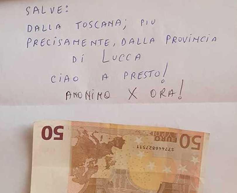 La donazione di un anonimo lucchese