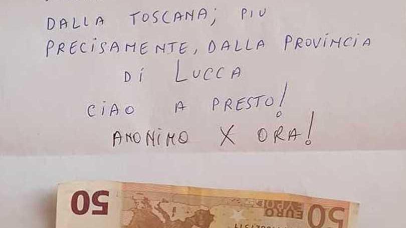 La donazione di un anonimo lucchese