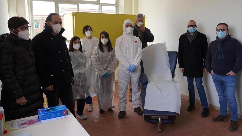Inizia dall’istituto Fermi la campagna scolastica dei tamponi rapidi