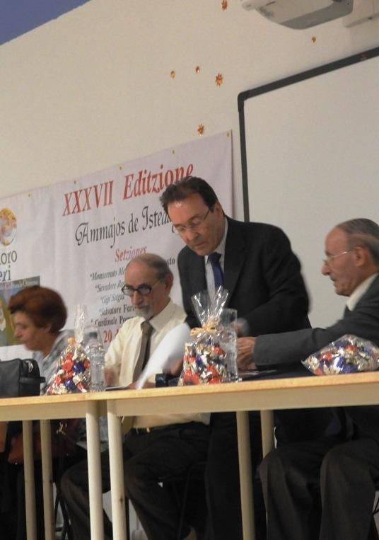 Al poeta ozierese Luca Meledina il Premio Logudoro 