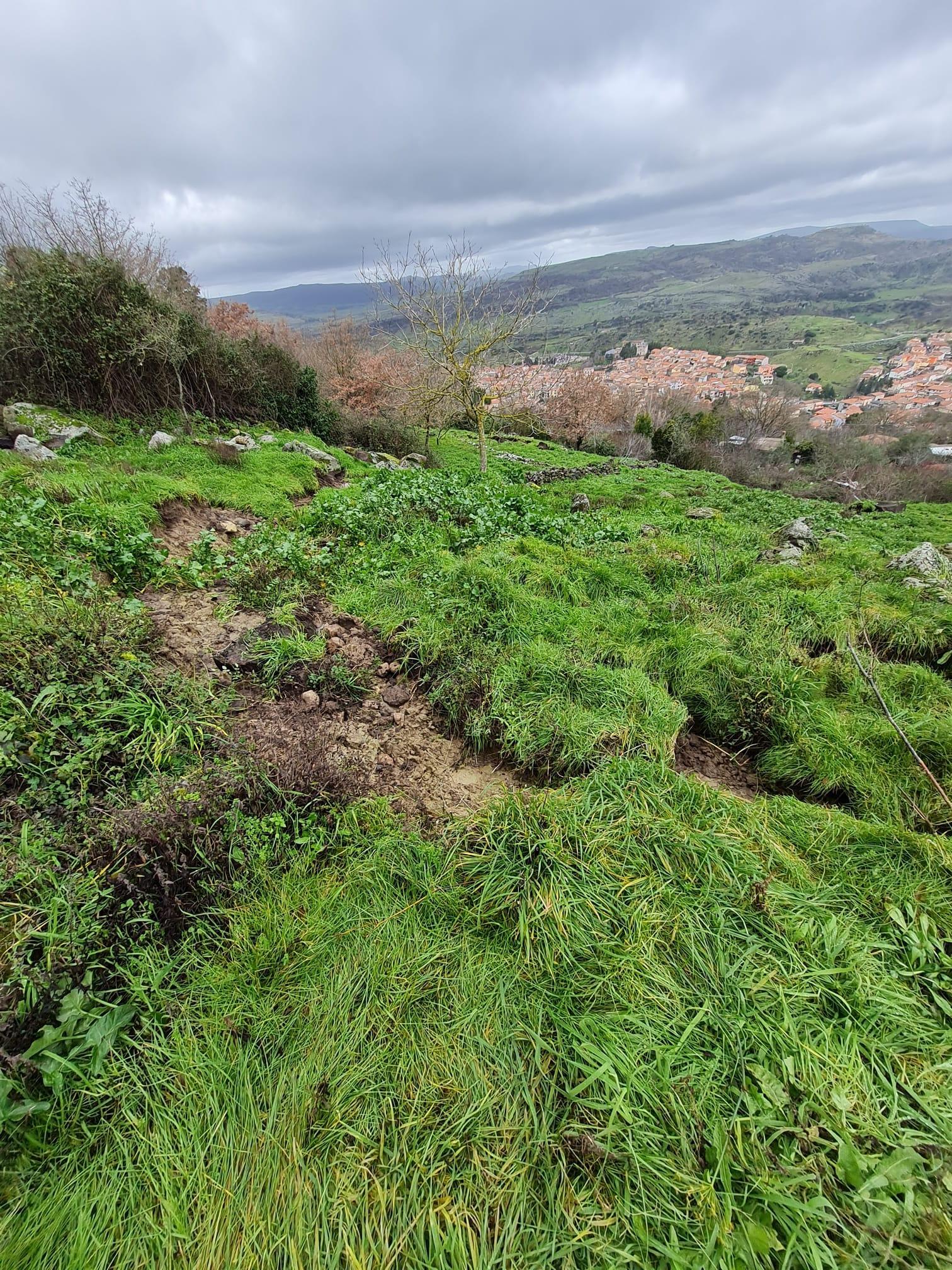 Il monte Cacau e sullo sfondo Bonorva (foto mauro chessa)