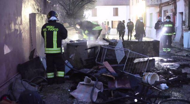 Coccanile, esplode bombola del gas: evitata una strage