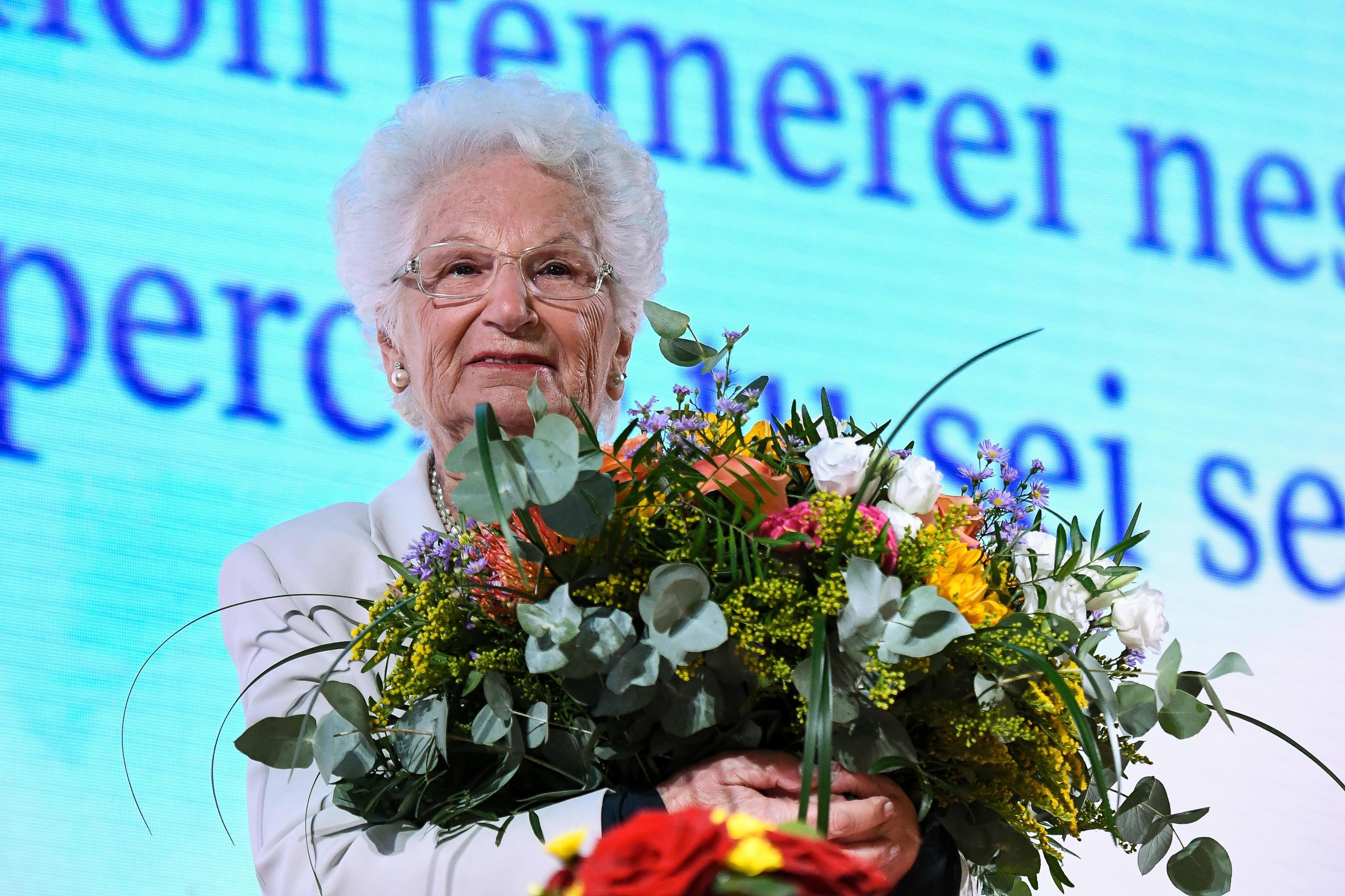 La senatrice a vita Liliana Segre