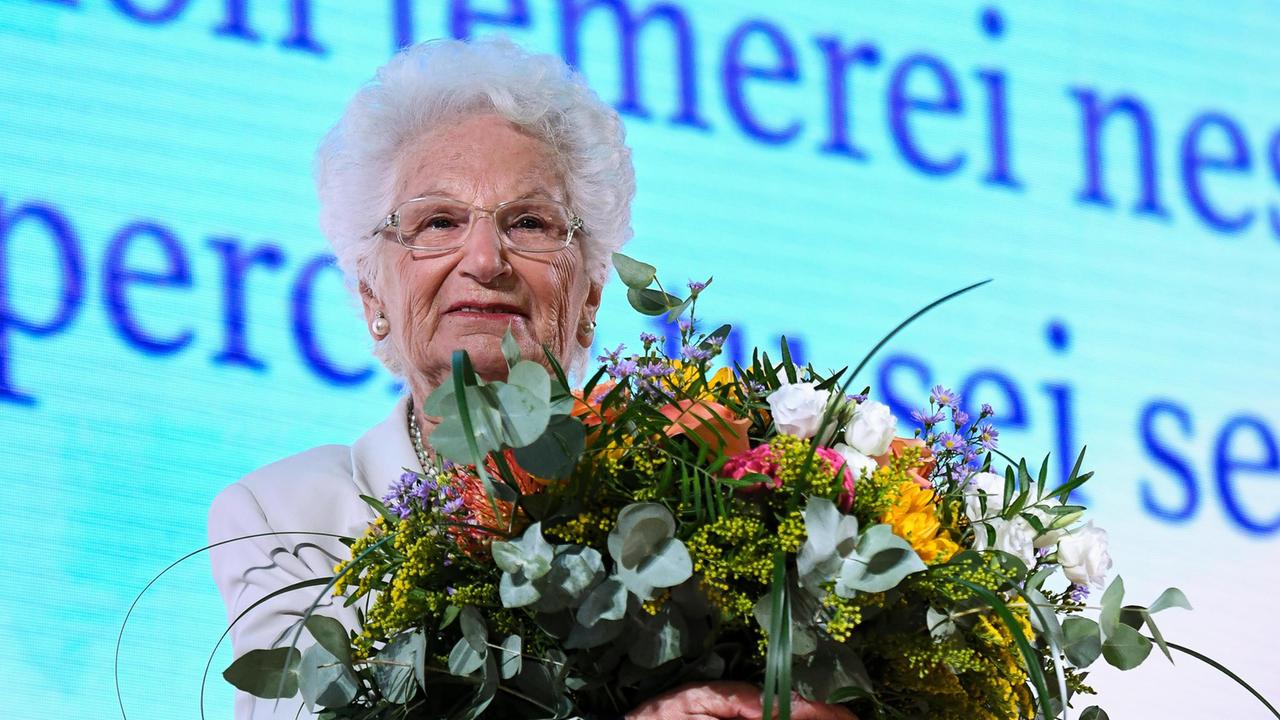 La senatrice a vita Liliana Segre