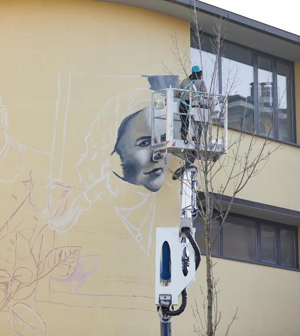 Street art: completato il murale di Ligama 