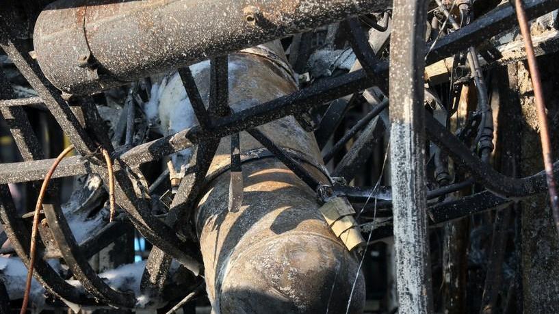 Danni per milioni Fiamme da un bus rientrato da poco