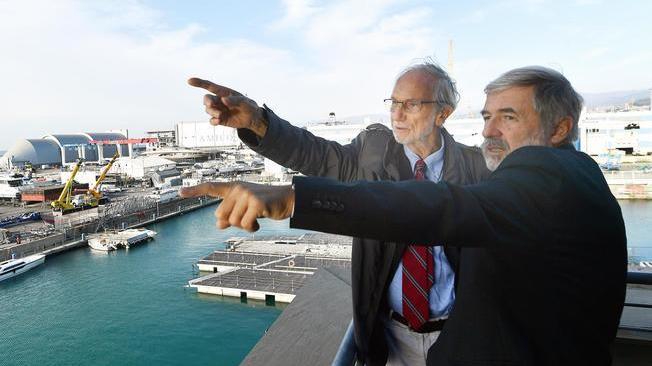 Genova apre cantieri Palasport Waterfront Renzo Piano