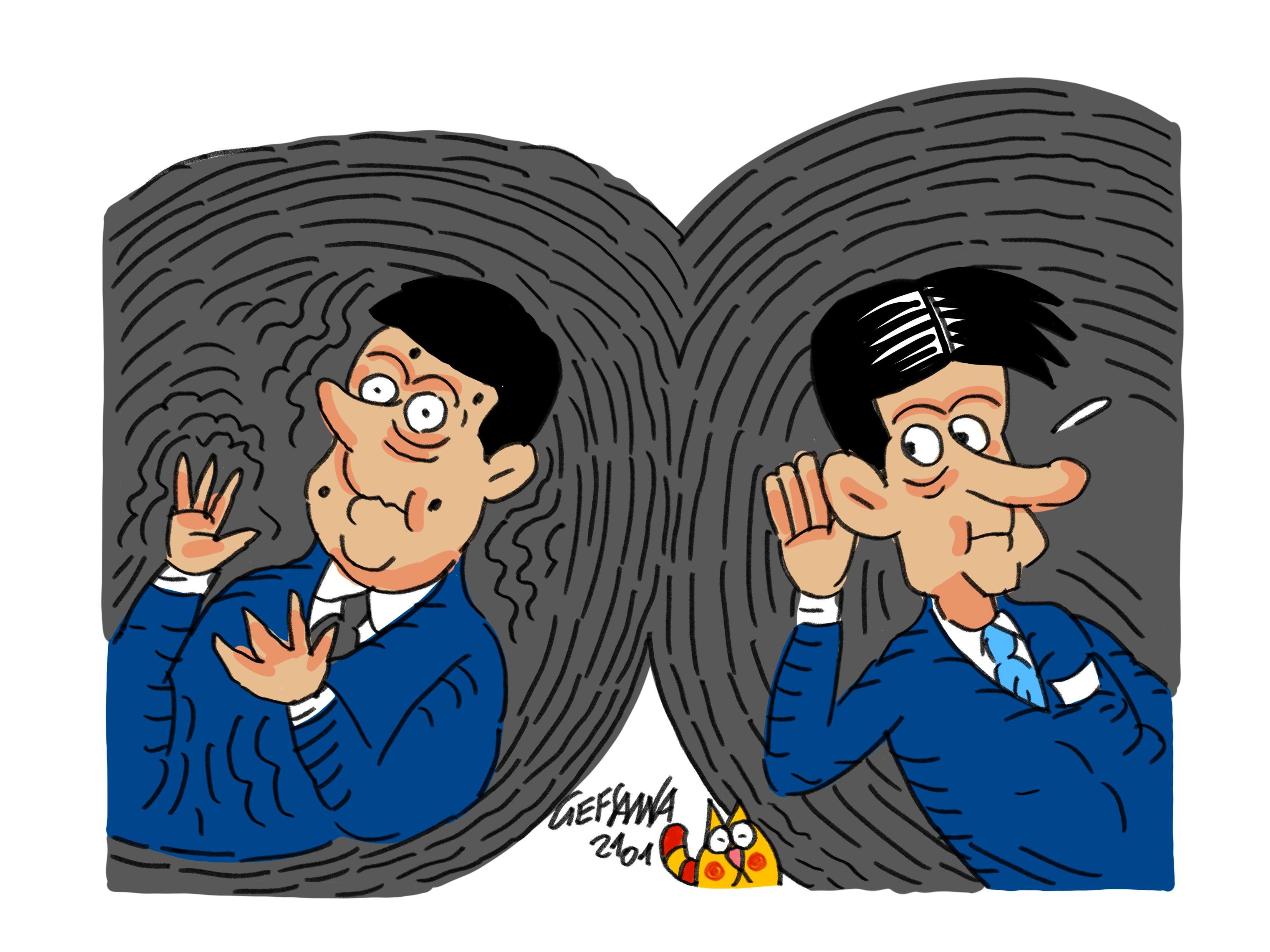 La vignetta di Gef - Onde gravitazionali, a Lula 15 sismografi: parte l'operazione Einstein Telescope
