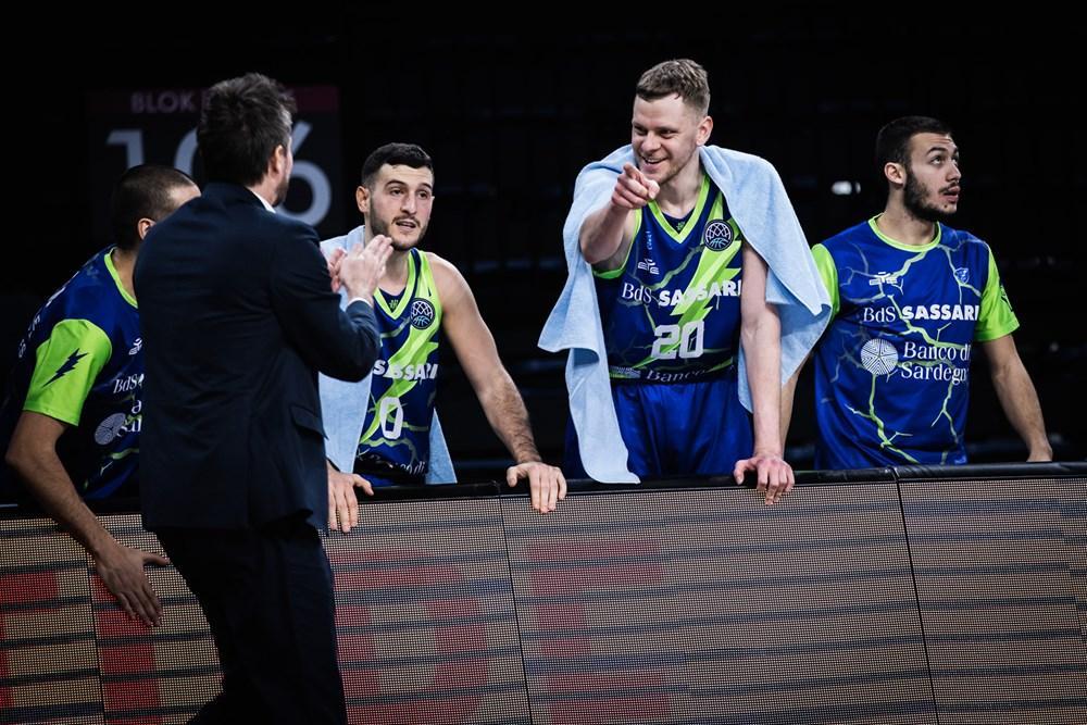 Pozzecco: «La Dinamo merita di andare avanti in Europa»