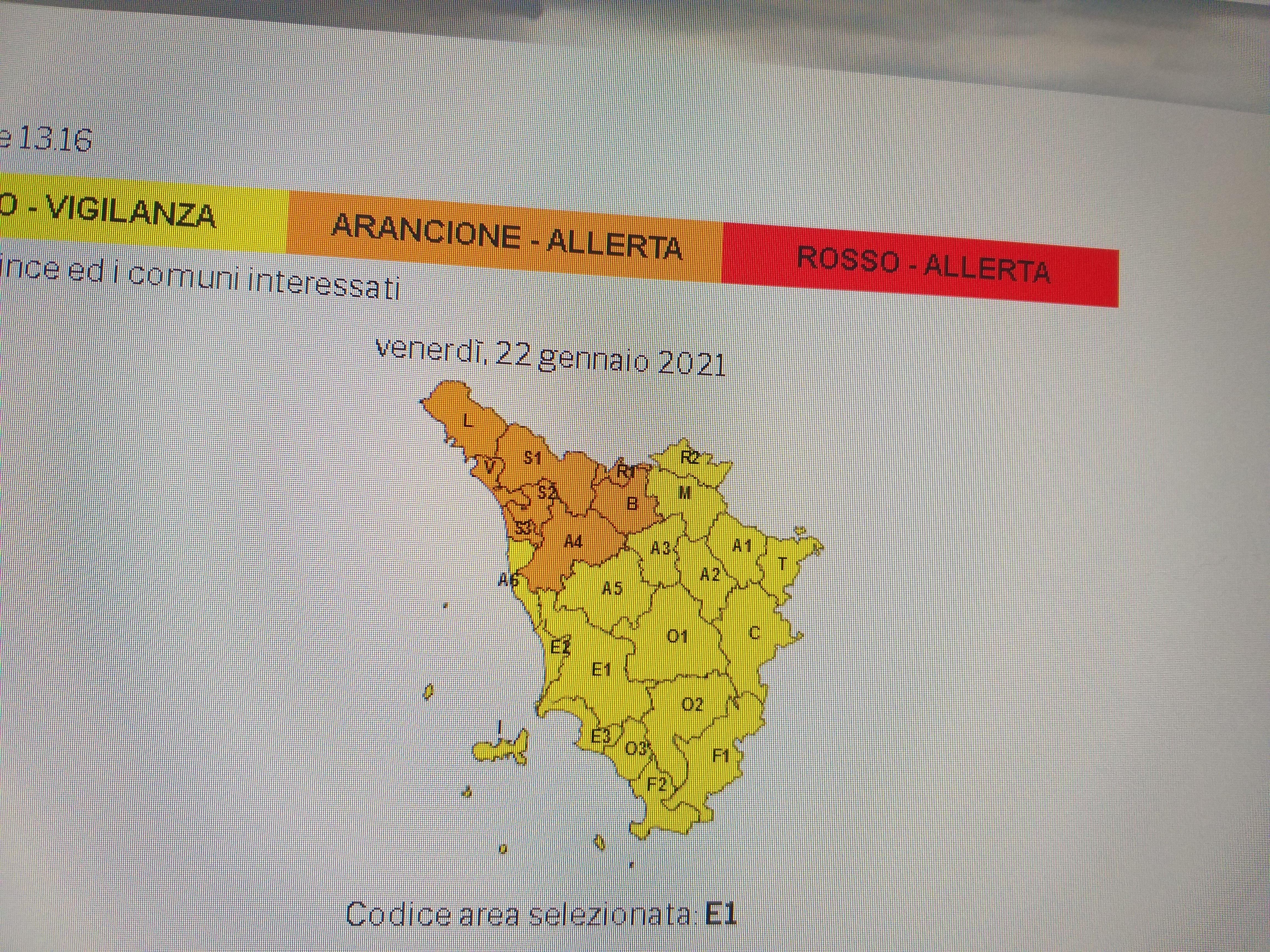 Allerta arancione, le scuole restano chiuse in Lunigiana