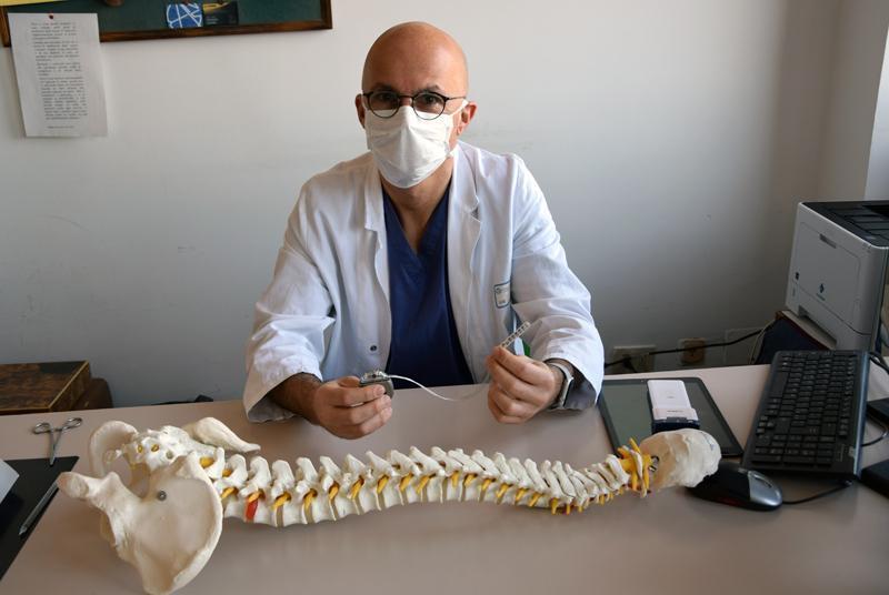 Francesco Cacciola, coordinatore del team che ha impiantato il pacemaker