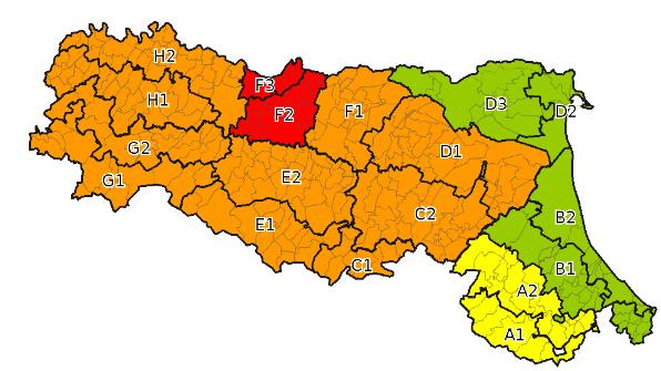 Maltempo, allerta arancione per l'Emilia Romagna Secchia e Panaro osservati speciali nel fine settimana