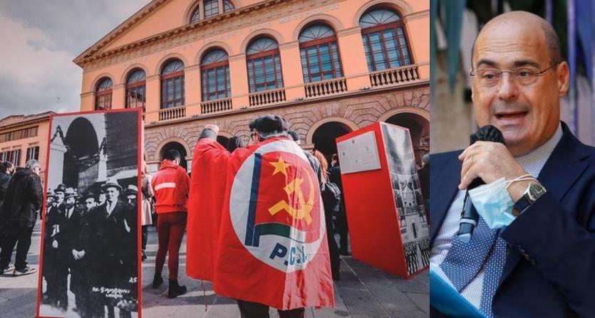 I 100 anni del Pci, Zingaretti: «Ha attraversato i picchi e le atrocità del Novecento» 