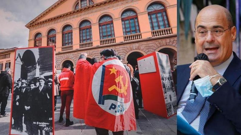 I 100 anni del Pci, Zingaretti: «Ha attraversato i picchi e le atrocità del Novecento»