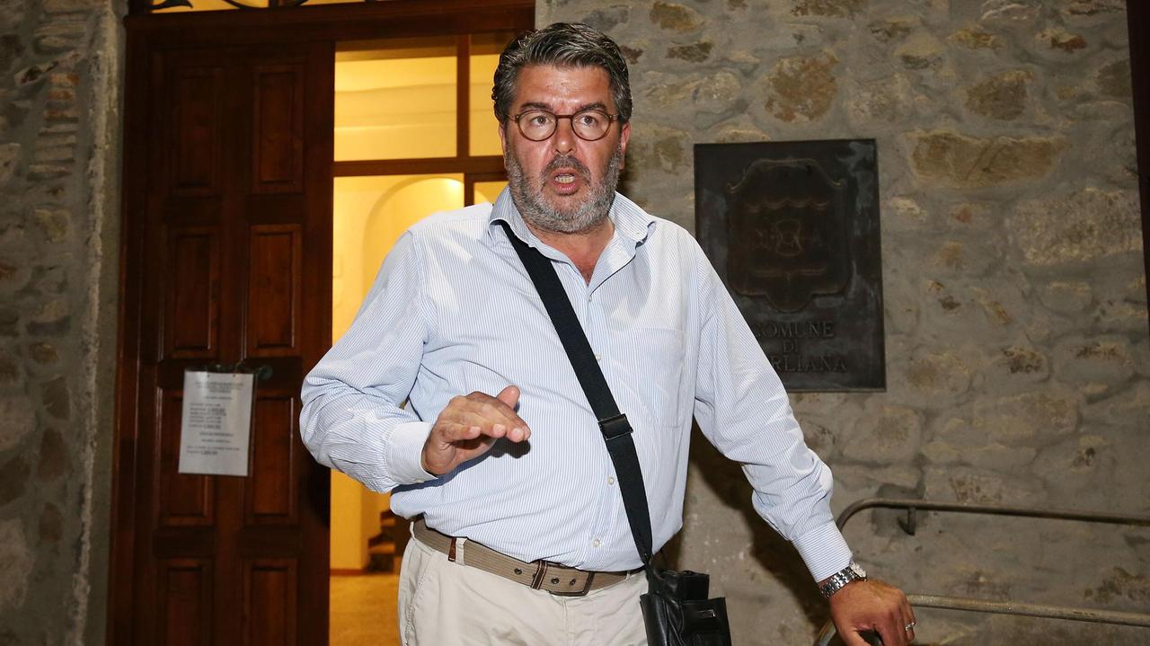 Il sindaco di Marliana Marco Traversari